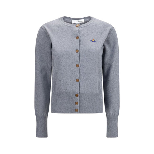 Vivienne Westwood Gray Cotton Cardigan