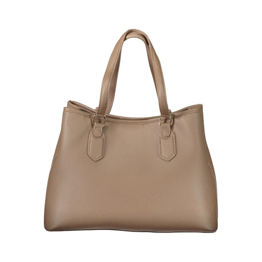 Mario Valentino Brown Polyurethane Women's Bag