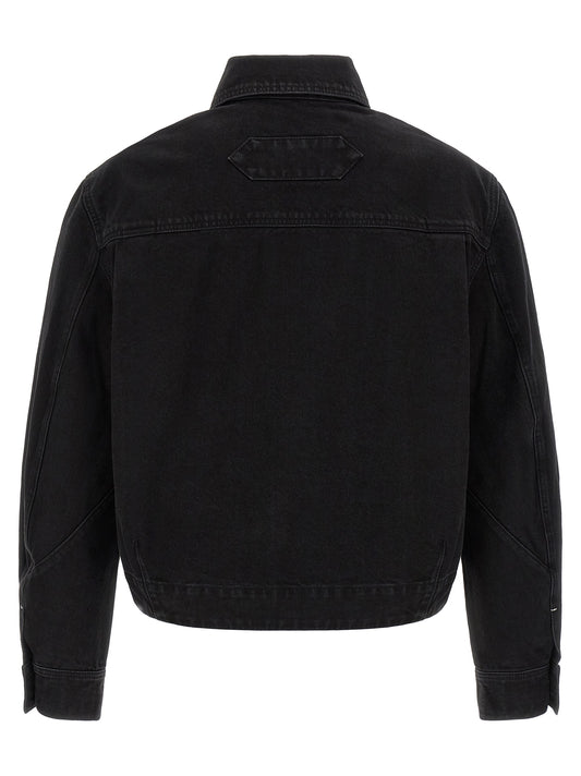 Jacquemus Black Cotton Denim Jacket