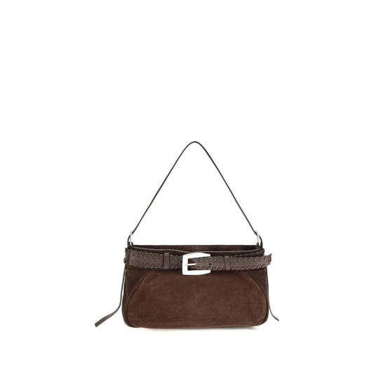 Staud Brown Lamb Ovis Aries Aries Shoulder Bag