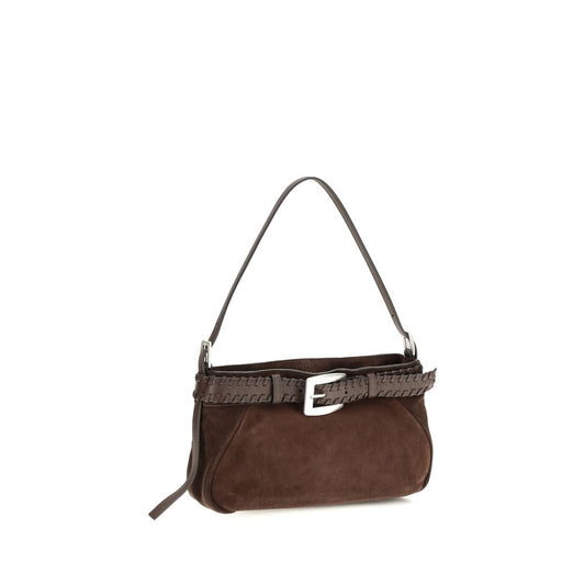 Staud Brown Lamb Ovis Aries Aries Shoulder Bag