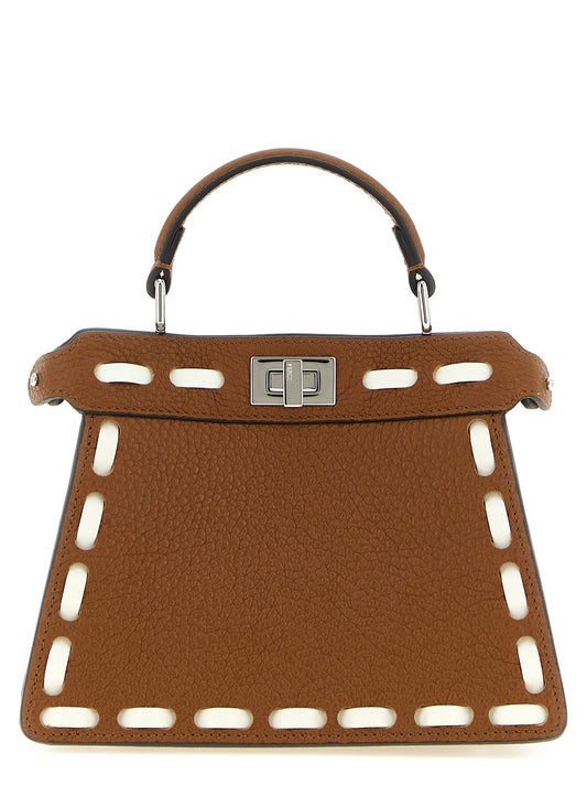 Fendi Brown Calfskin Handbag