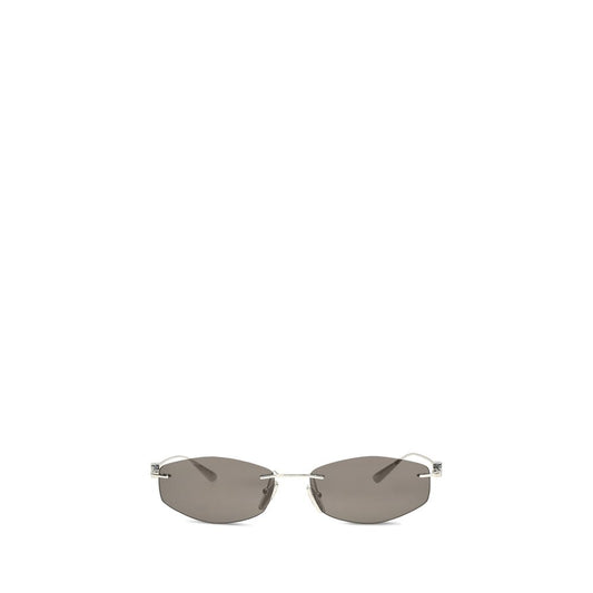 Balenciaga Silver Metal Sunglasses