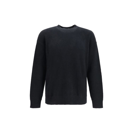 Laneus Black Cashmere Sweatshirt