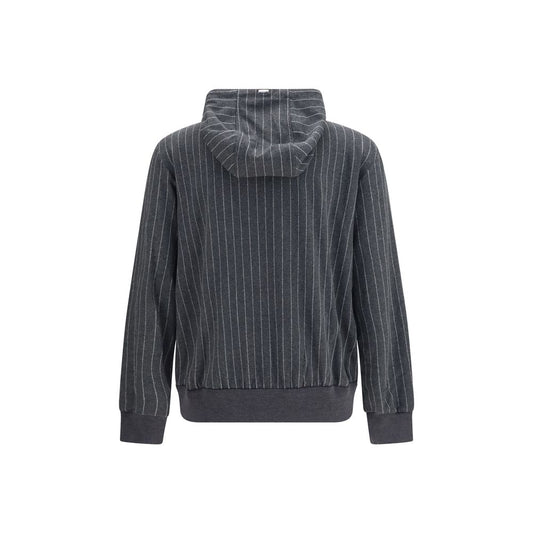 Herno Gray Cotton Sweatshirt