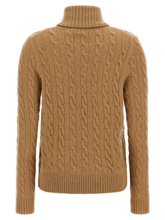 Polo Ralph Lauren Beige Wool Cardigan