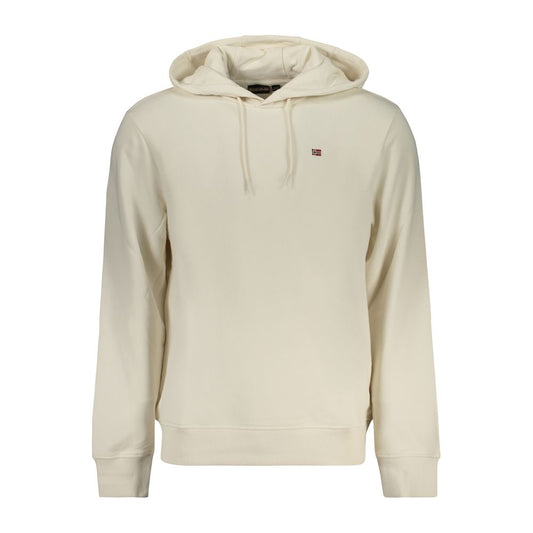 Napapijri White Cotton Sweatshirt