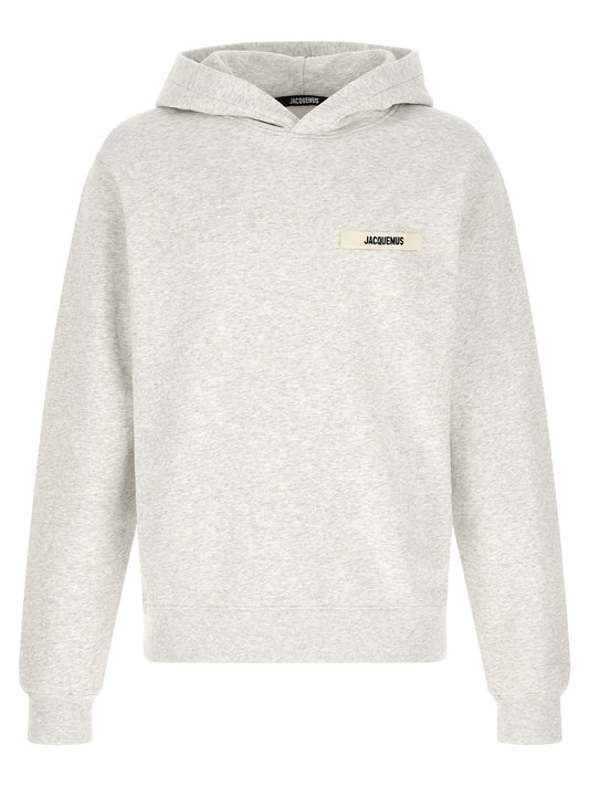 Jacquemus Gray Cotton Sweatshirt