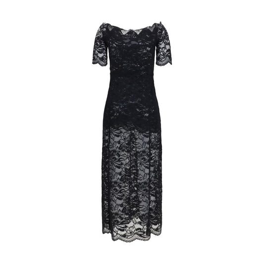 Rabanne Black Polyamide Cocktail Dress