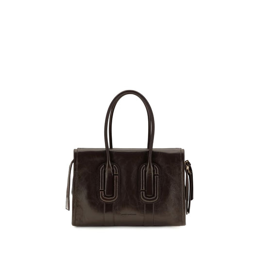 Marc Jacobs Brown Calf Leather Bos Taurus Shoulder Bag