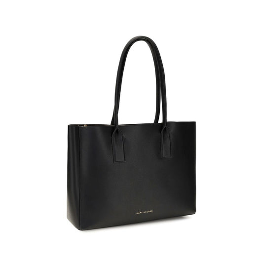 Marc Jacobs Black Calf Leather Bos Taurus Shoulder Bag