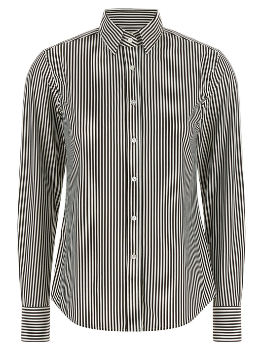 XACUS Bicolor Polyamide Blouse