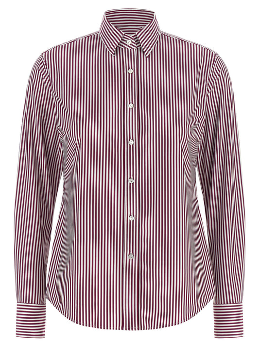 XACUS Bordeaux Polyamide Blouse