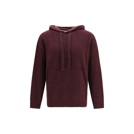 Laneus Bordeaux Cashmere Hoodie