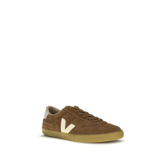 Veja Brown Recycled Polyester Low Top Sneakers