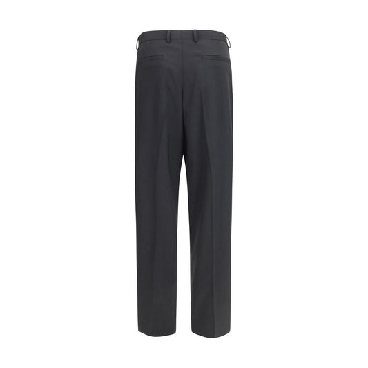 Dolce & Gabbana Black Wool Oves Aries Dress Pants