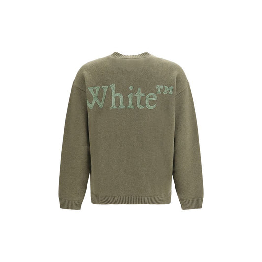 Off-White Bicolor Wool Oves Aries Sweatshirt