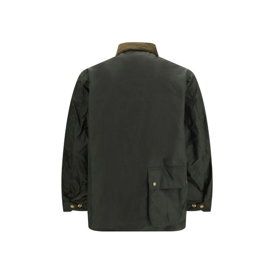 Barbour International Bicolor Cotton Full-Length Jacket