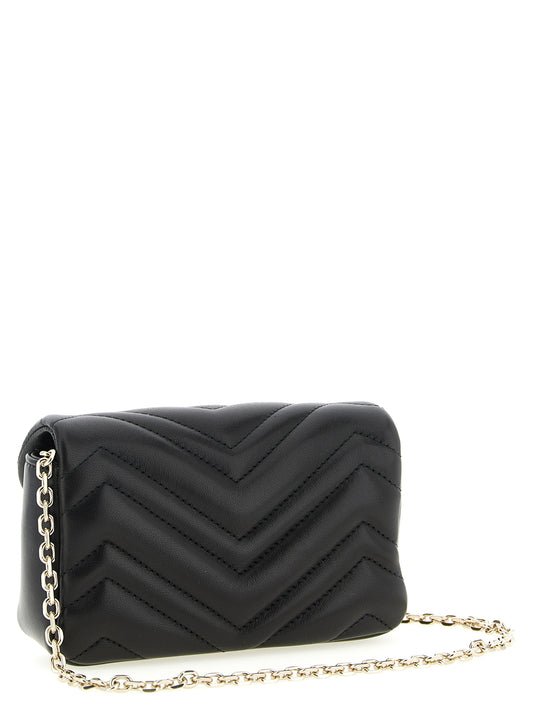 Gucci Black Lamb Leather Shoulder Bag