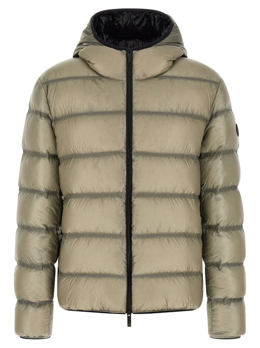 Moncler Beige Polyamide Full-Length Jacket