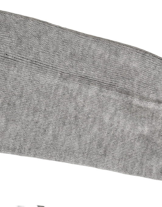 Dolce & Gabbana Men Gray Viscose Over The Calf Accessory Socks