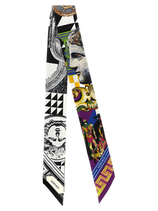 Versace Multicolor Silk Foulard