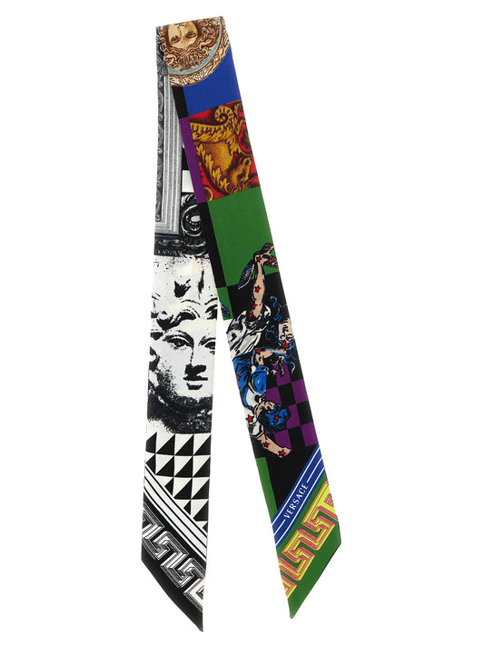 Versace Multicolor Silk Foulard