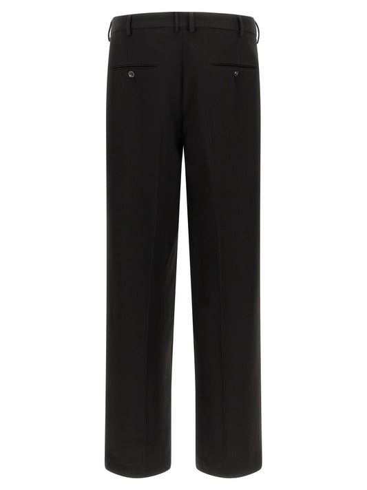 CELLAR DOOR Black Polyester Dress Pants