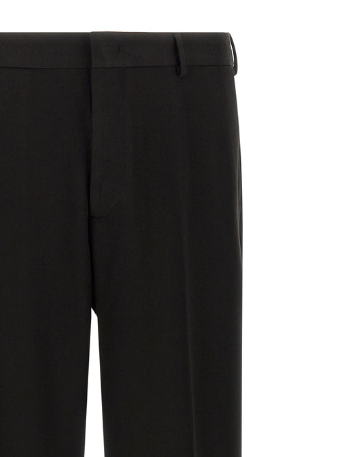 CELLAR DOOR Black Polyester Dress Pants