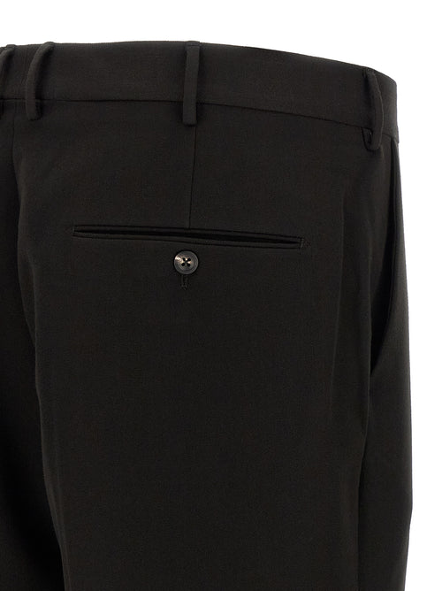 CELLAR DOOR Black Polyester Dress Pants