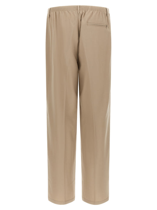 CELLAR DOOR Beige Virgin Wool Casual Pants