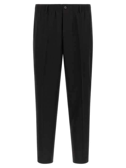 CELLAR DOOR Black Virgin Wool Pants