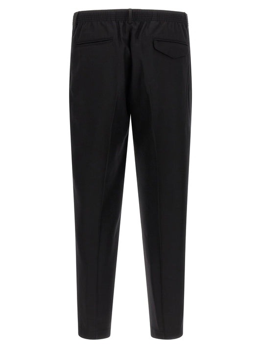 CELLAR DOOR Black Virgin Wool Pants