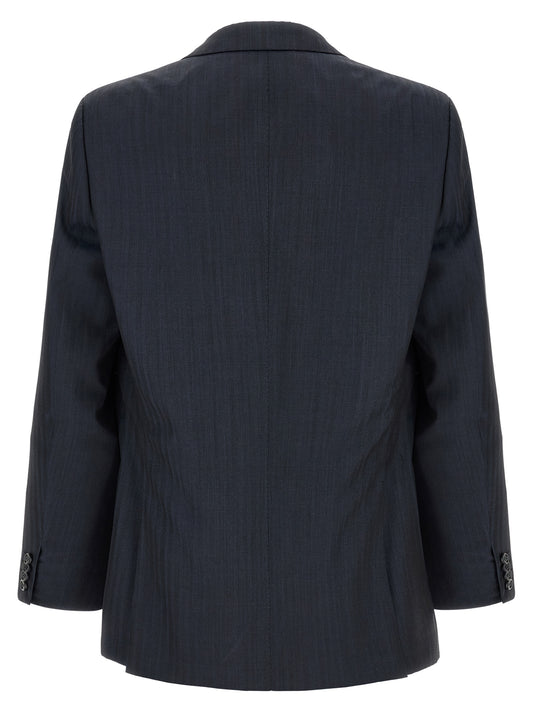Brioni Blue Wool Blazer
