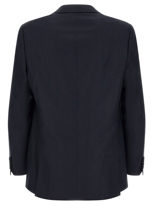 Brioni Blue Wool Two-Piece Suit
