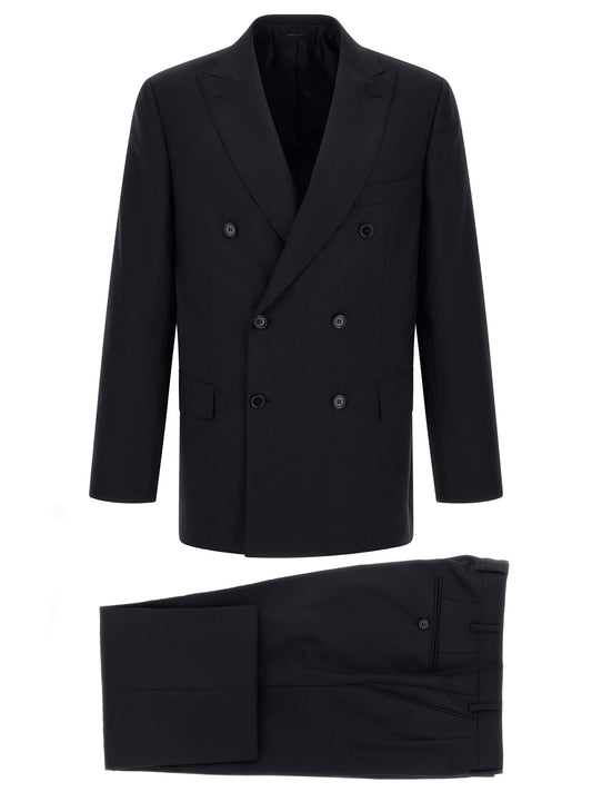 Brioni Blue Wool Two-Piece Suit