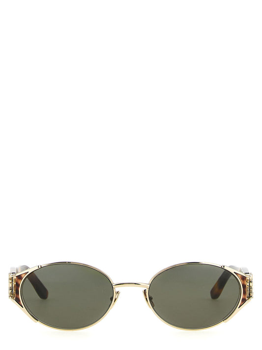Saint Laurent Brown Acetate Sunglasses