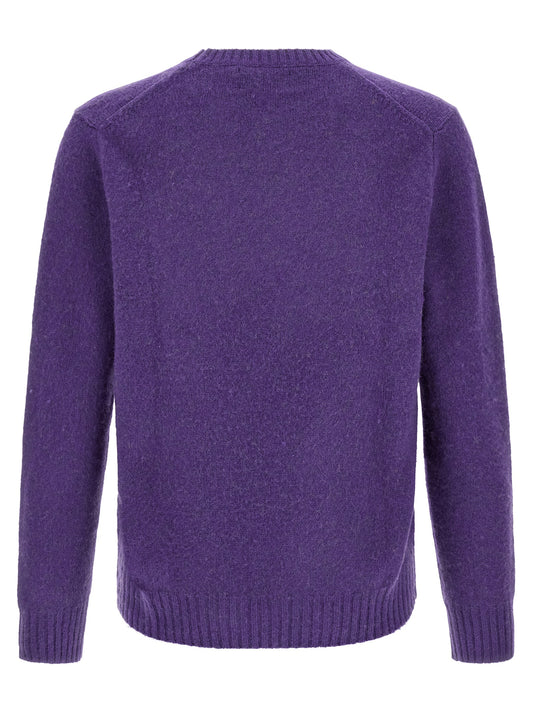 Polo Ralph Lauren Purple Wool Cardigan