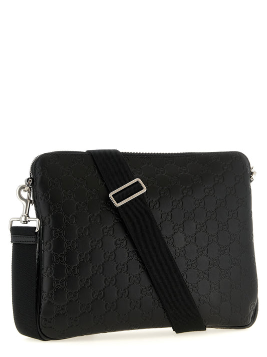 Gucci Black Calfskin Crossbody Bag