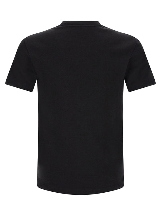 Saint Laurent Black Cotton T-Shirt