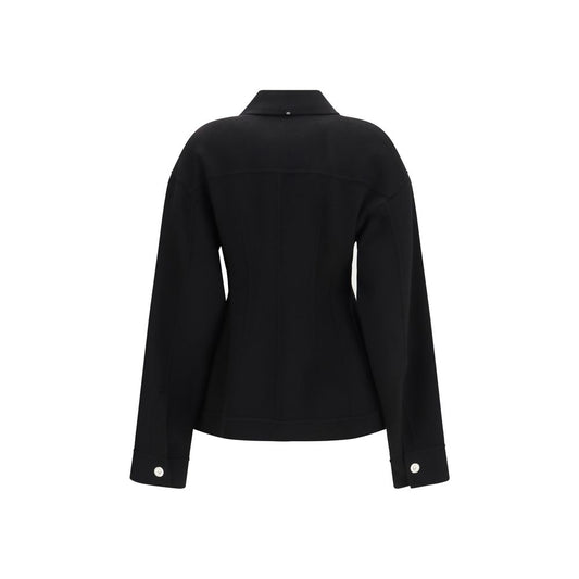 Max Mara Black Wool Oves Aries Coat