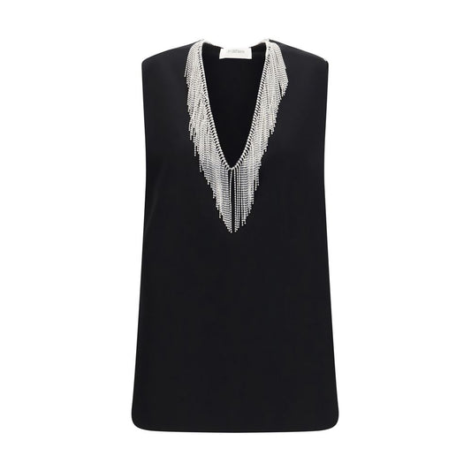 Max Mara Black Polyester Shirt
