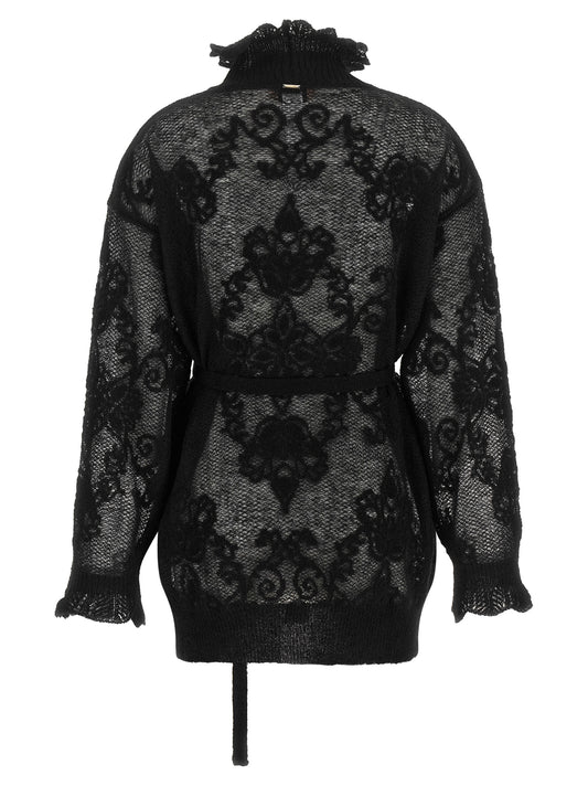 Twinset Black Polyamide Cardigan