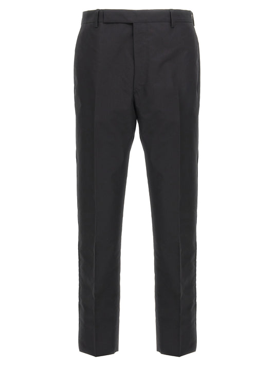 Prada Black Cotton Dress Pants