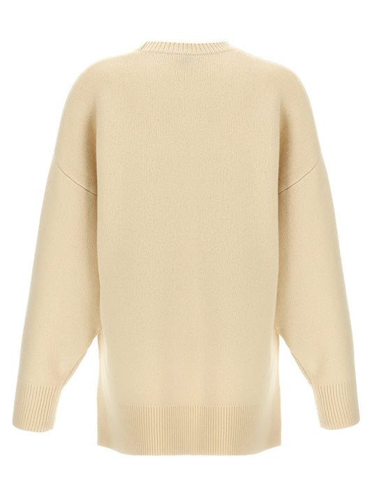 TOTEME White Wool Cardigan