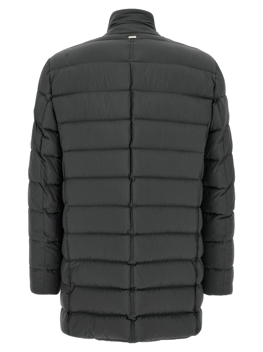 Herno Gray Polyamide Coat