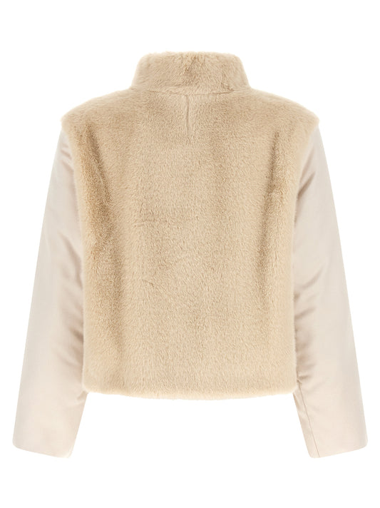 Herno Beige Polyester Full-Length Jacket