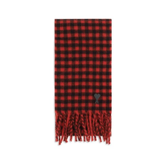 Ami Paris Multicolor Wool Oves Aries Scarf