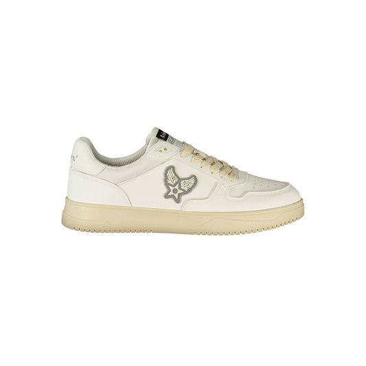 Avirex White Polyurethane Men's Sneaker