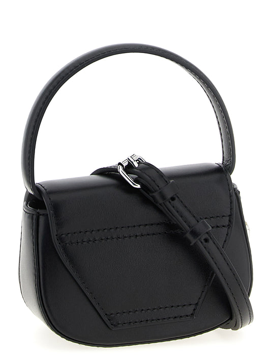 Diesel Black Cowhide Handbag